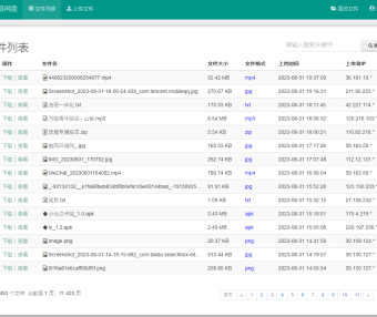 彩虹外链网盘V5.5更新 新增用户系统与分块上传